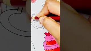 Color with me 👓♥️ Red Taylor Swift Coloring page #adultcoloring #taylorsversion
