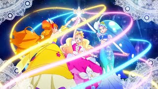 Go Princess Precure Group Attack Ostprecure Trinity Explosiongo Princess Precure