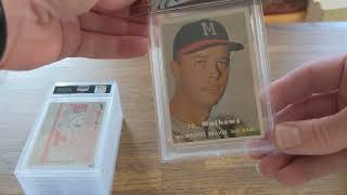 My first ever PSA submission Blind Reveal Vintage Baseball and Hockey
