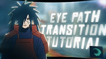 How to make Eye path Transition effect on Alight motion - AMV Tutorial!