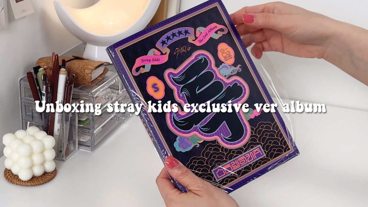 unboxing stray kids maxident albums ❦ go, heart, t-crush barnes & noble  exclusive versions ! 