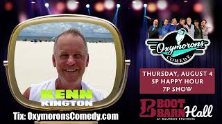 Boot Barn Hall Presents Comedy with Kenn Kington & Oxymorons Aug 4 in Colorado Springs