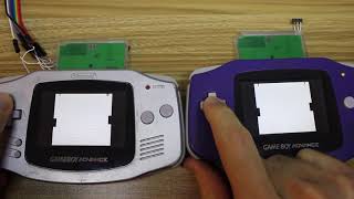 2 Player Pong using 2x Gameboy Wireless Controller Carts screenshot 4