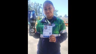 Zoe Miranda, judoca de la UNCUYO, se prepara para ...
