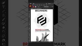 Adobe Illustrator 2026 Tips - How To Create FF Logo Design Process #zakkigraphics