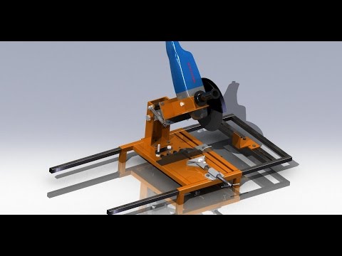 Самодельная станина для болгарки УШМ 230. Своими руками. Angle grinder stand