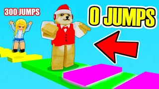 Roblox Obby, BUT with LIMITED JUMPS..
