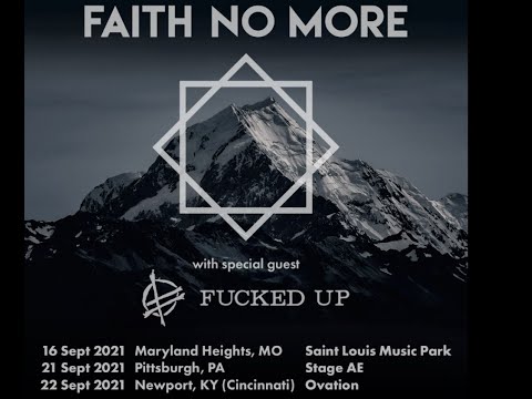 Faith No More set to head out on a 2021 tour - dates released!