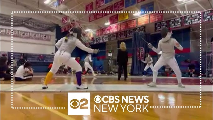 Class Act Checking Out Fencing Program At Oyster Bay High School