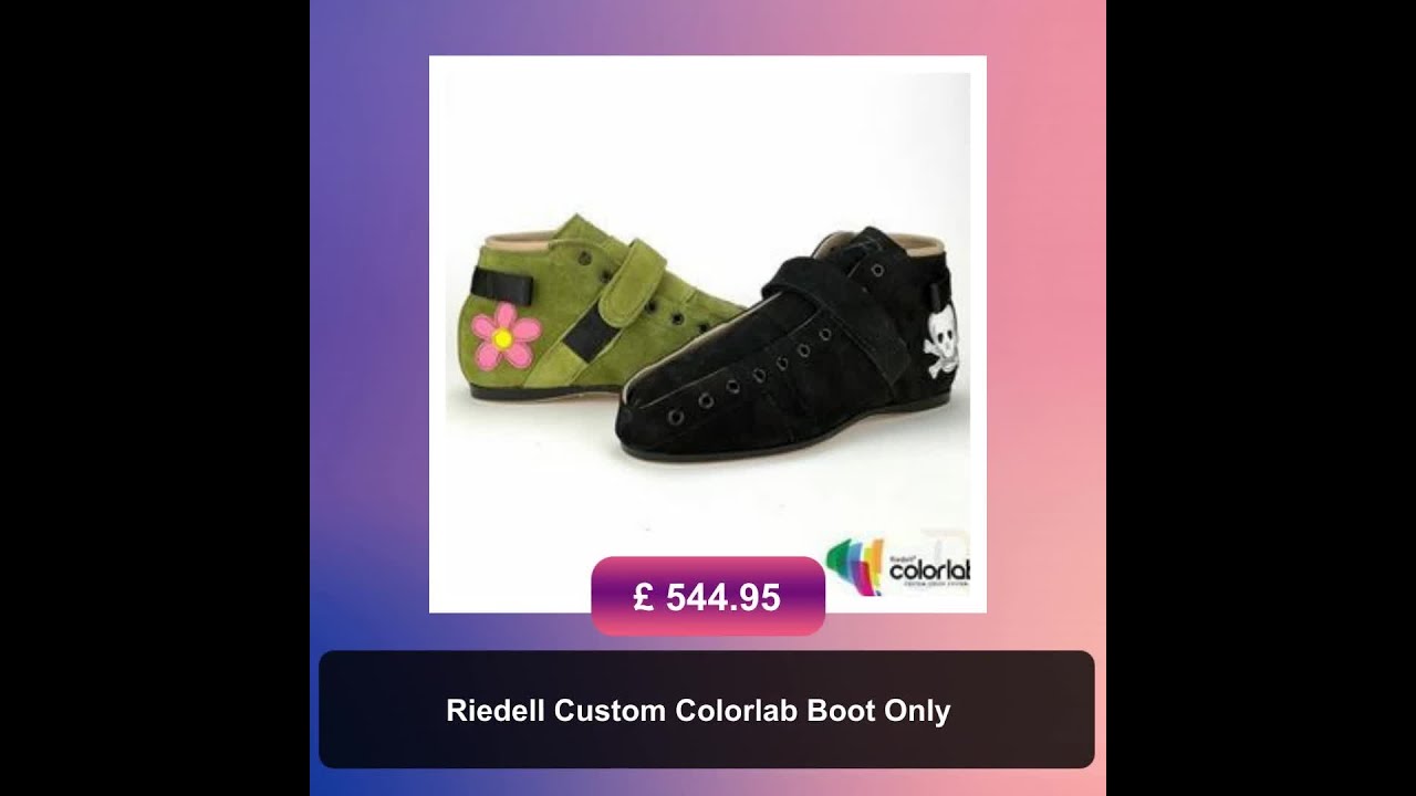 Riedell Custom Colorlab Boot Only