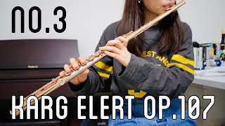 【カルクエラート】Karg Elert 30 Caprices Op.107 No.3