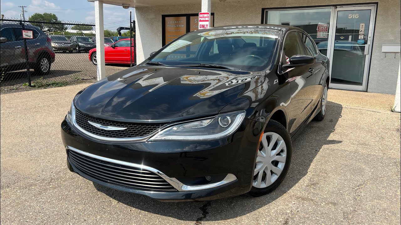 2015 Chrysler 200 Limited - YouTube
