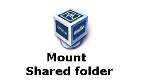 Mount VirtualBox shared folder on Linux Debian 9 guest