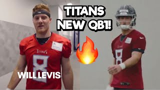 Will Levis FIRST Titans Practice 🔥 at Titans Rookie Minicamp 👀 Will Levis Titans highlights