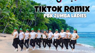 TIKTOK DANCE REMIX (simple and easy steps) ZUMBA FITNESS Resimi