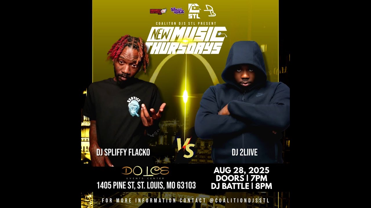Spliffy Rave #NewMusicThursdays DJ Battle: DJ 2Liive & DJ Spliffy Flacko - YouTube
