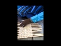 Weaving the water hyacinth