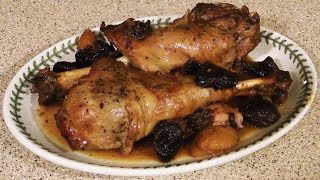 Готовим ножки индейки в Крок пот с курагой и черносливом Готовим ножки индейки в Крок пот с курагой и черносливом