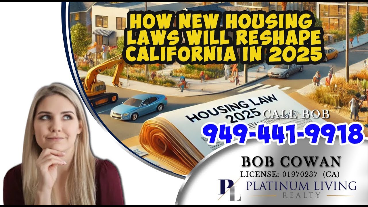 How New Housing Laws Will Reshape California in 2025 - YouTube