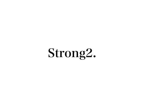 Strong2. / yunco. ( 和訳あり )