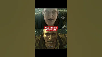 Metal Gear Solid Delta Snake Eater Bosses 
