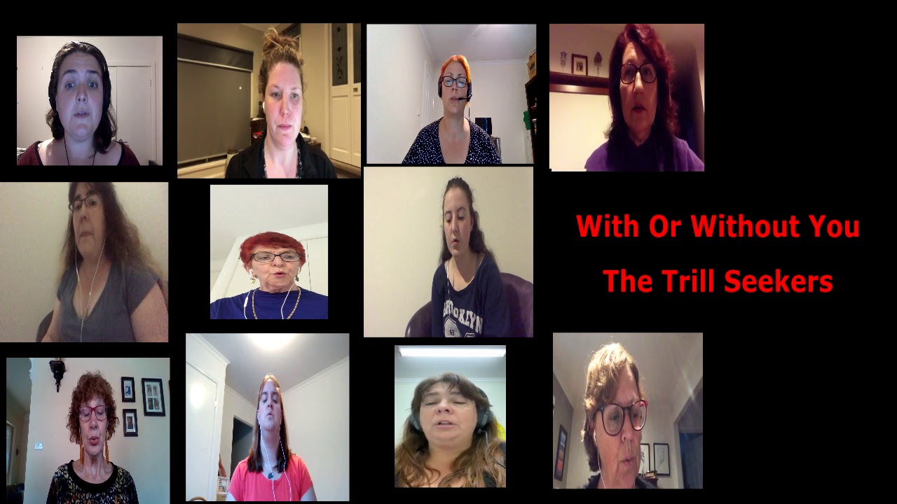 With or Without You arranged by Julie Gaulke