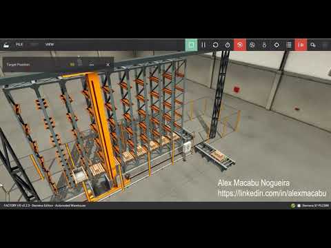 Automated Warehouse - TIA Portal w/ Factory I/O