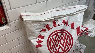 Opening Weyermann Malt bags