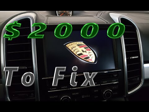 $0 DIY to Fix. Porsche Cayenne Radio Not Working Static and Popping Noise