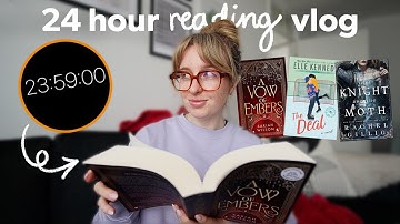 How much can I read in 24 hours? 📖🎧 24 hour reading challenge