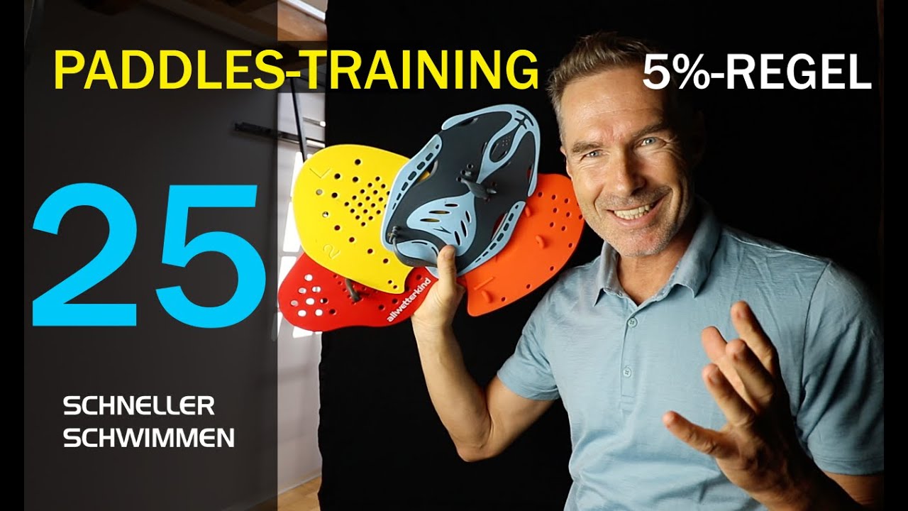 Тренировки с веслами и правило 5% | Оптимальное использование весл при обучении плаванию — Техник...