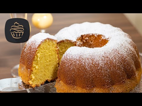 Gugelhupf Rezept - schnell und einfach Nusskuchen backen 👨‍🍳. 