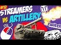#12 Streamers vs Artillery | World of Tanks