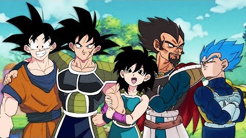 What if GOKU and VEGETA Met BARDOCK and King Vegeta? (Full Series)