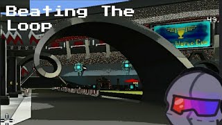 Beating The Blocky Cars Online Track Map Loop screenshot 5