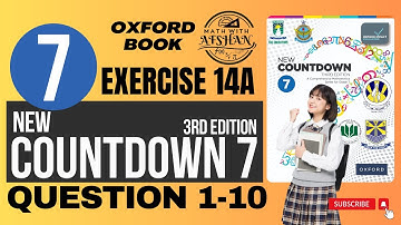 Class 7th Math Exercise 14A Question 1-10 | Countdown 7 | OXFORD SYLLABUS | Math with Afshan #maths