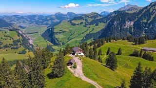 Drone Views of Switzerland in 4k: High above Zurich (with Uetliberg) & Oberiberg