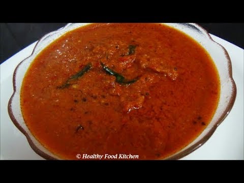 Kara Chutney Recipe in Tamil -Jeera Chutney Recipe-Jeera Thokku Recipe -Side dish for Idli,Dosa,Rice