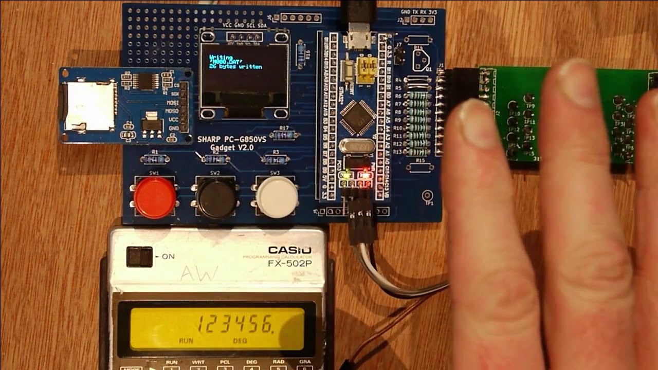 I2C Breathes New Life Into Casio Pocket Calculator | Hackaday