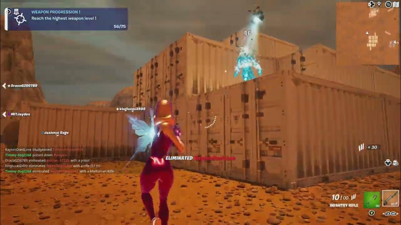 Fortnite MARS GUN GAME 🚀💥 ONE SHOT 🔫 YouTube