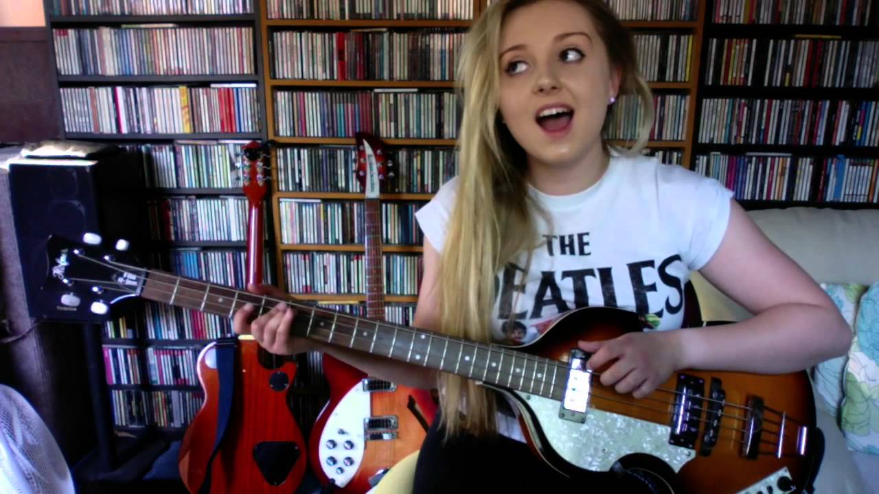 Me Singing 'Ticket To Ride' By The Beatles (Full Instrumental Cover By Amy Slattery)