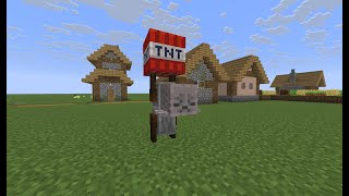 🔴Minecraft - TNT village live  #minecraft #shorts