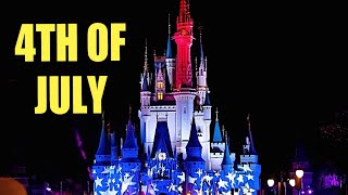 4TH Of July Fireworks At Disney’s Magic Kingdom 2021