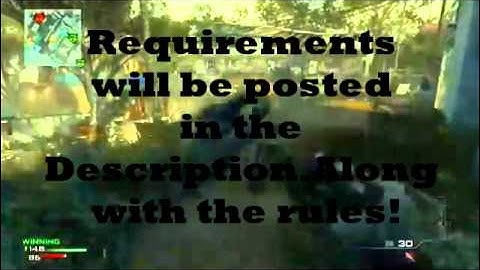 MW3 Wii clan Recruiting