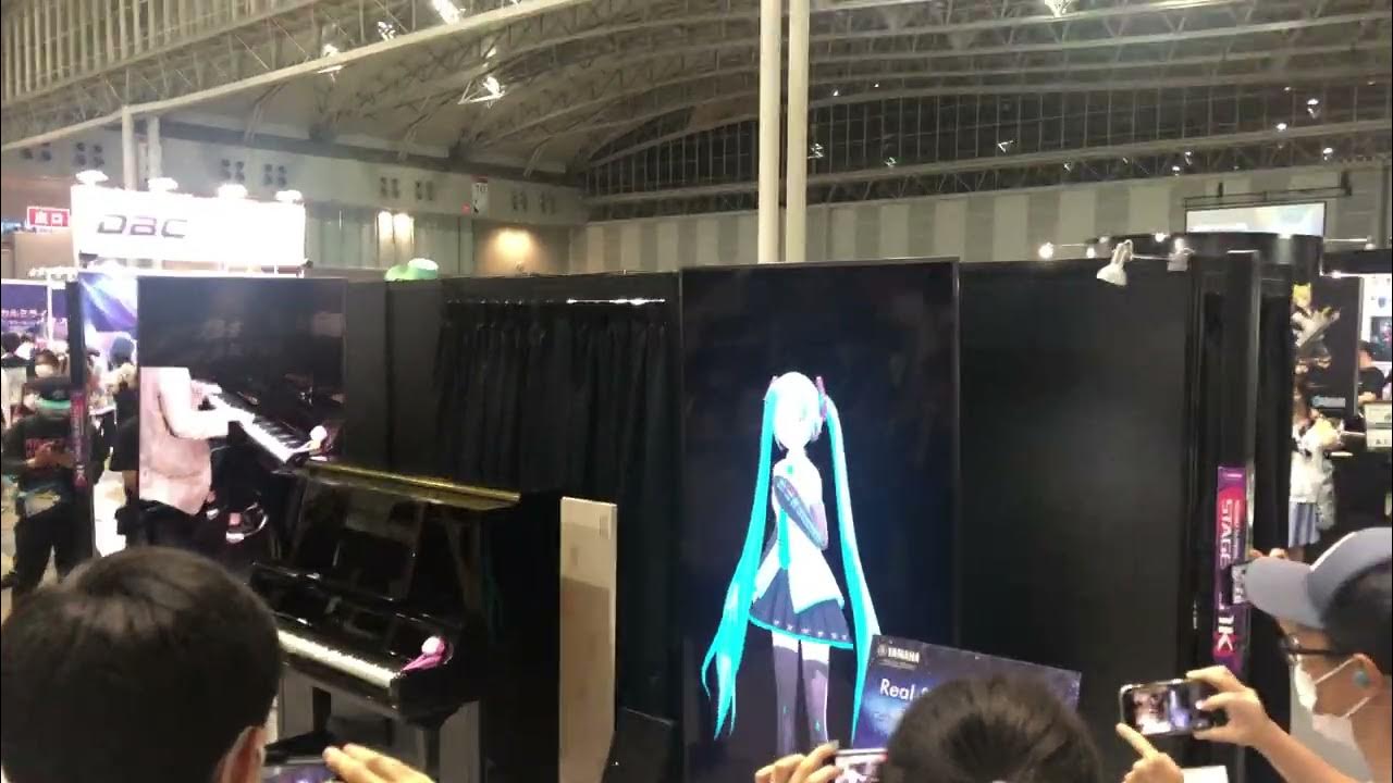 ミク with 自動演奏ピアノ YouTube