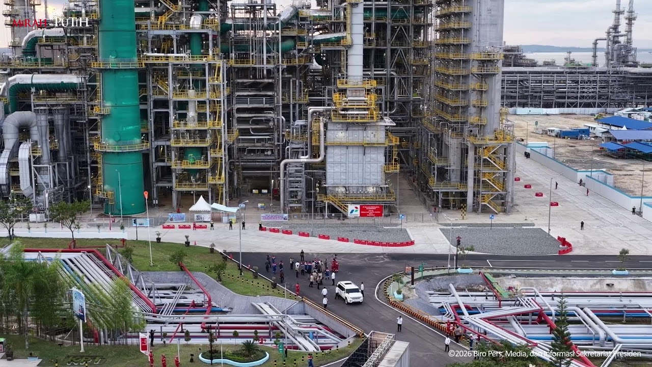 LIVE: Presiden Prabowo Resmikan Infrastruktur Energi Terintegrasi Pertamina RDMP Balikpapan, 12/1/26