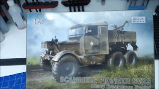 IBG Scammell Recovery Tractor in 1/35 scale Build And Final Reveal