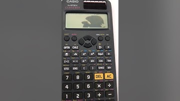 Casio fx-87DEX Bad Apple