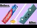 How to make pencil box from Colgate box | Best out of waste craft #aalliizzartandcraft