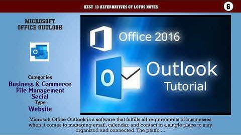 Lotus Notes | Top 13 Alternatives of Lotus Notes